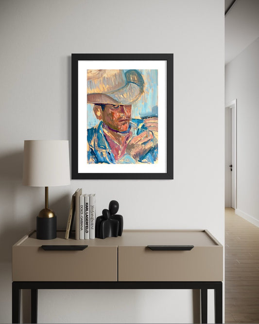 Framed "El Chucho" Poster