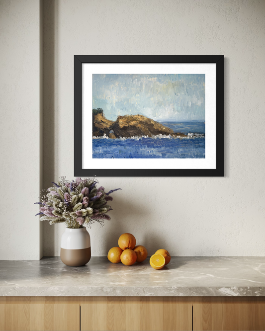 Laguna Bluff Poster