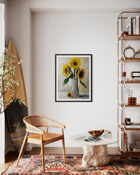 "Sunflowers" Poster
