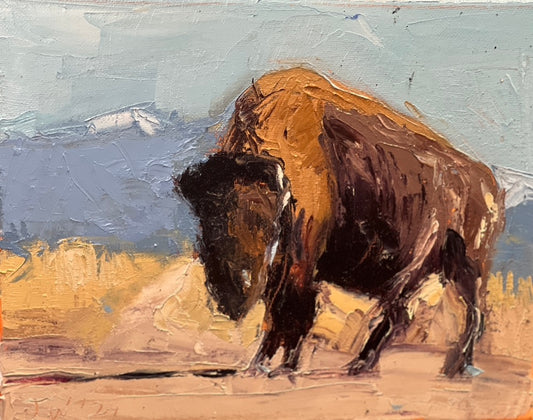 Bison Study No. 3
