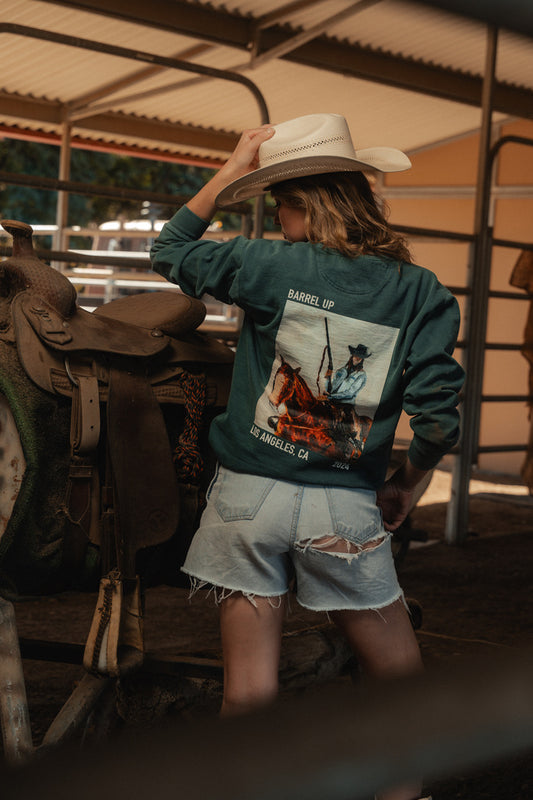 The "Barrel Up" Crewneck