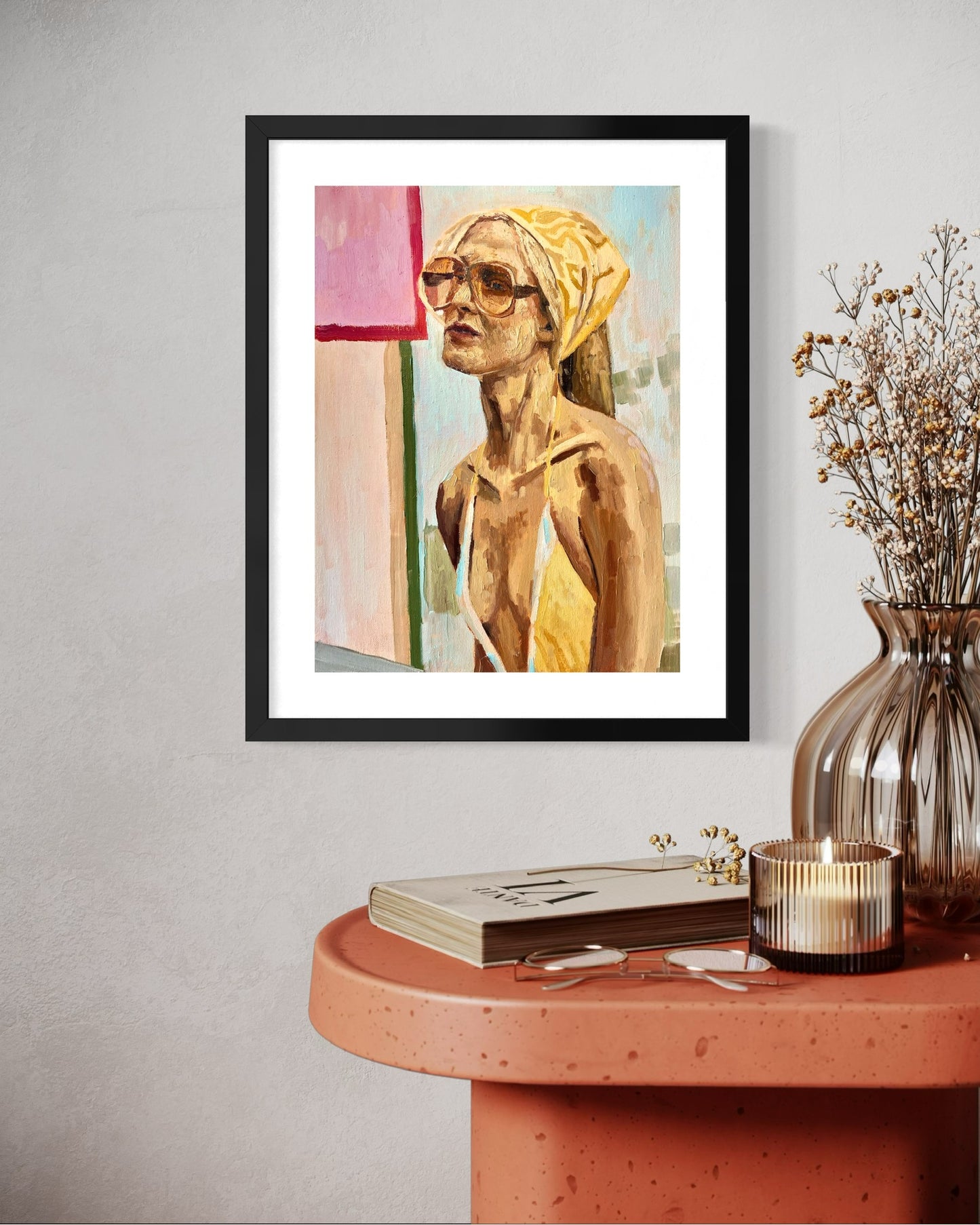 "LA Woman" Framed Poster