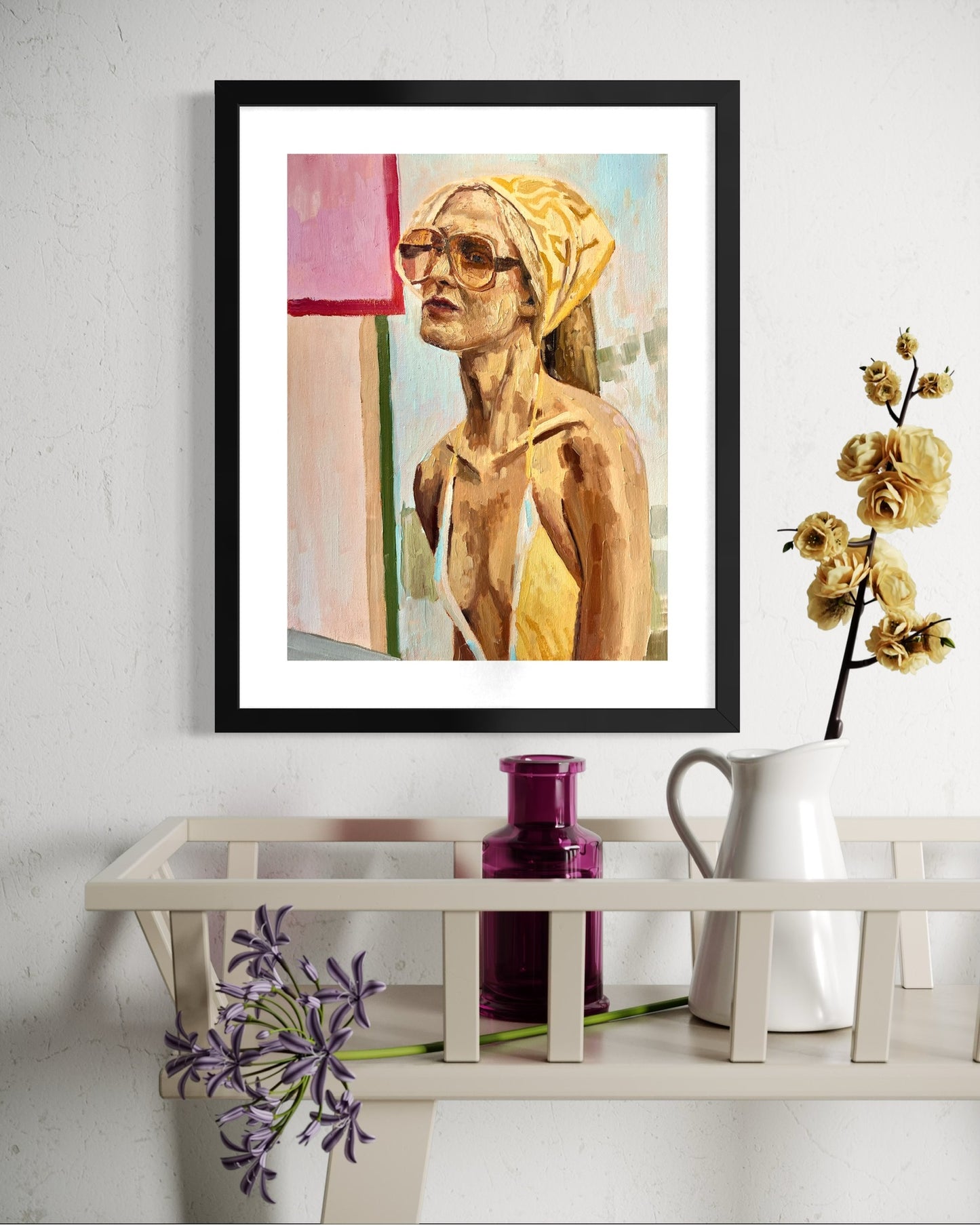 "LA Woman" Framed Poster