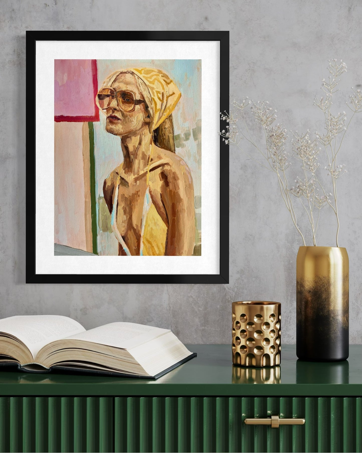 "LA Woman" Framed Poster