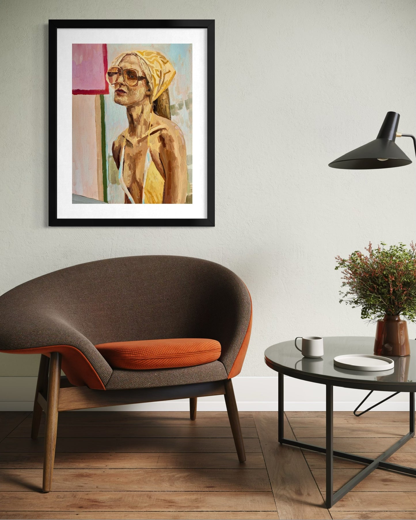"LA Woman" Framed Poster