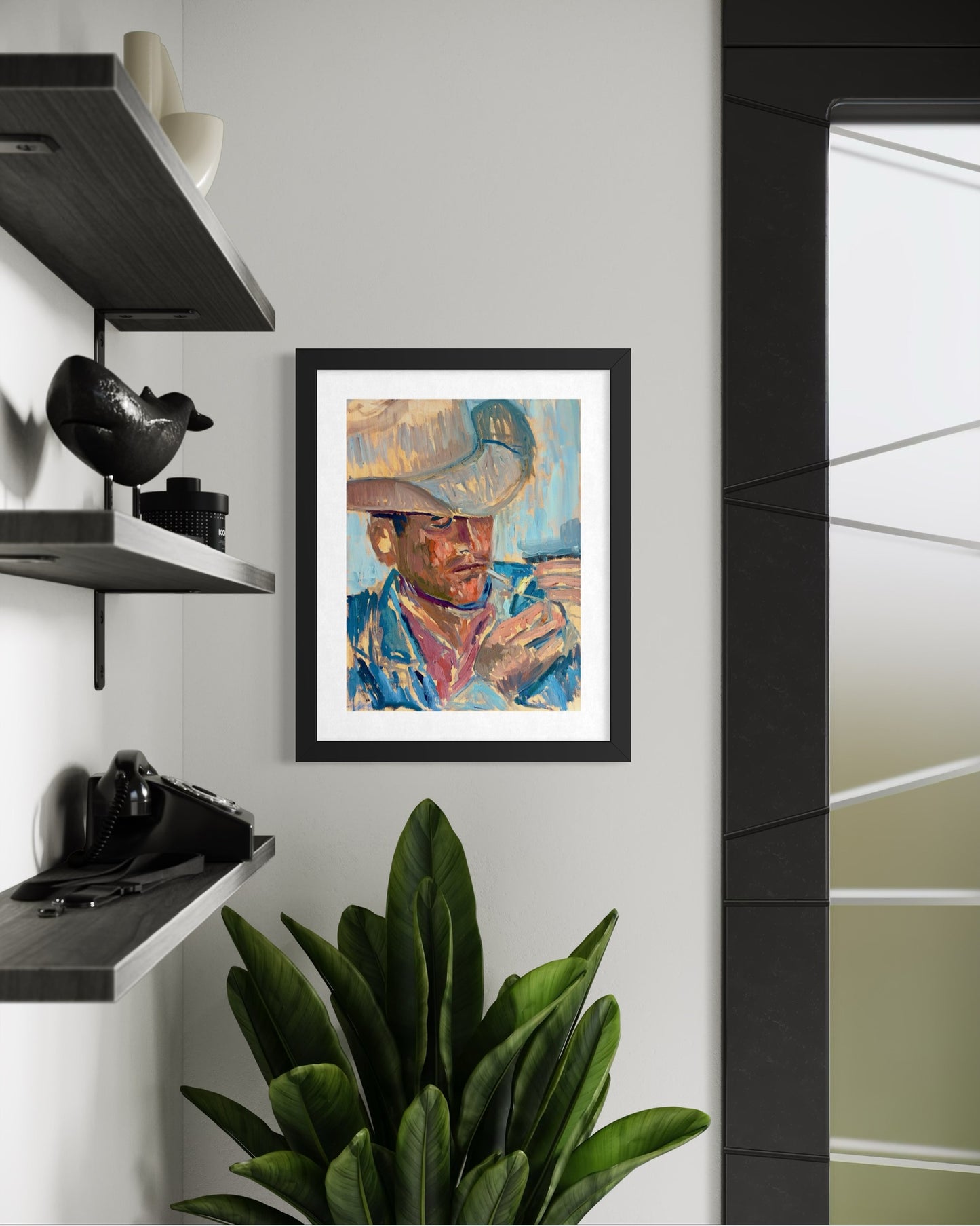 Framed "El Chucho" Poster