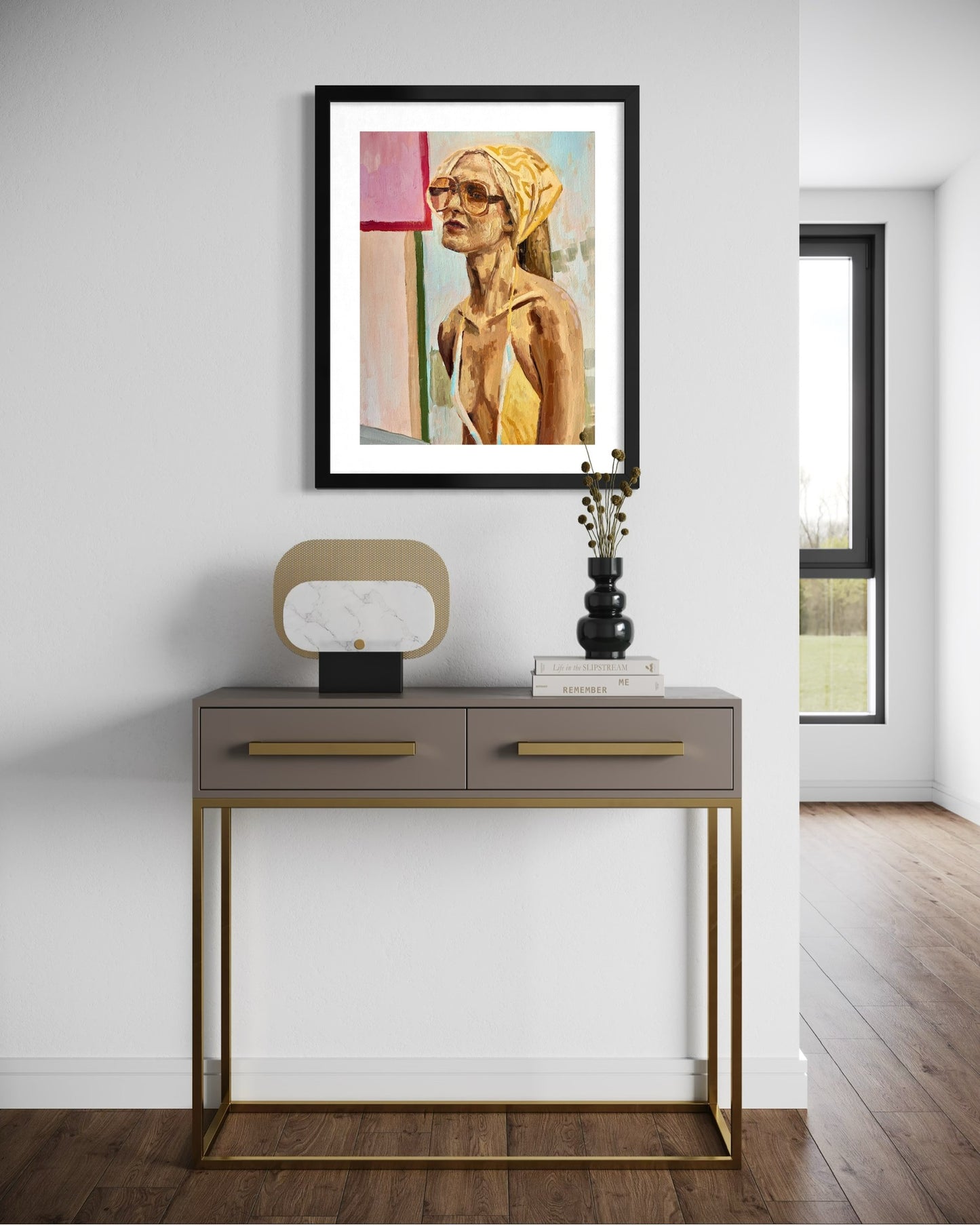 "LA Woman" Framed Poster
