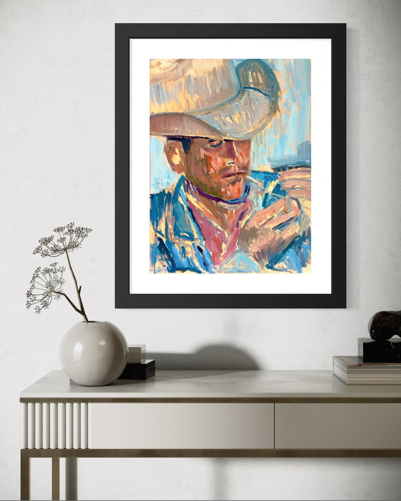 Framed "El Chucho" Poster