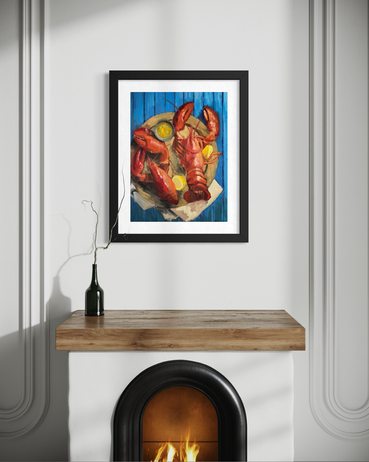 "Catch of the Day" Framed Poster