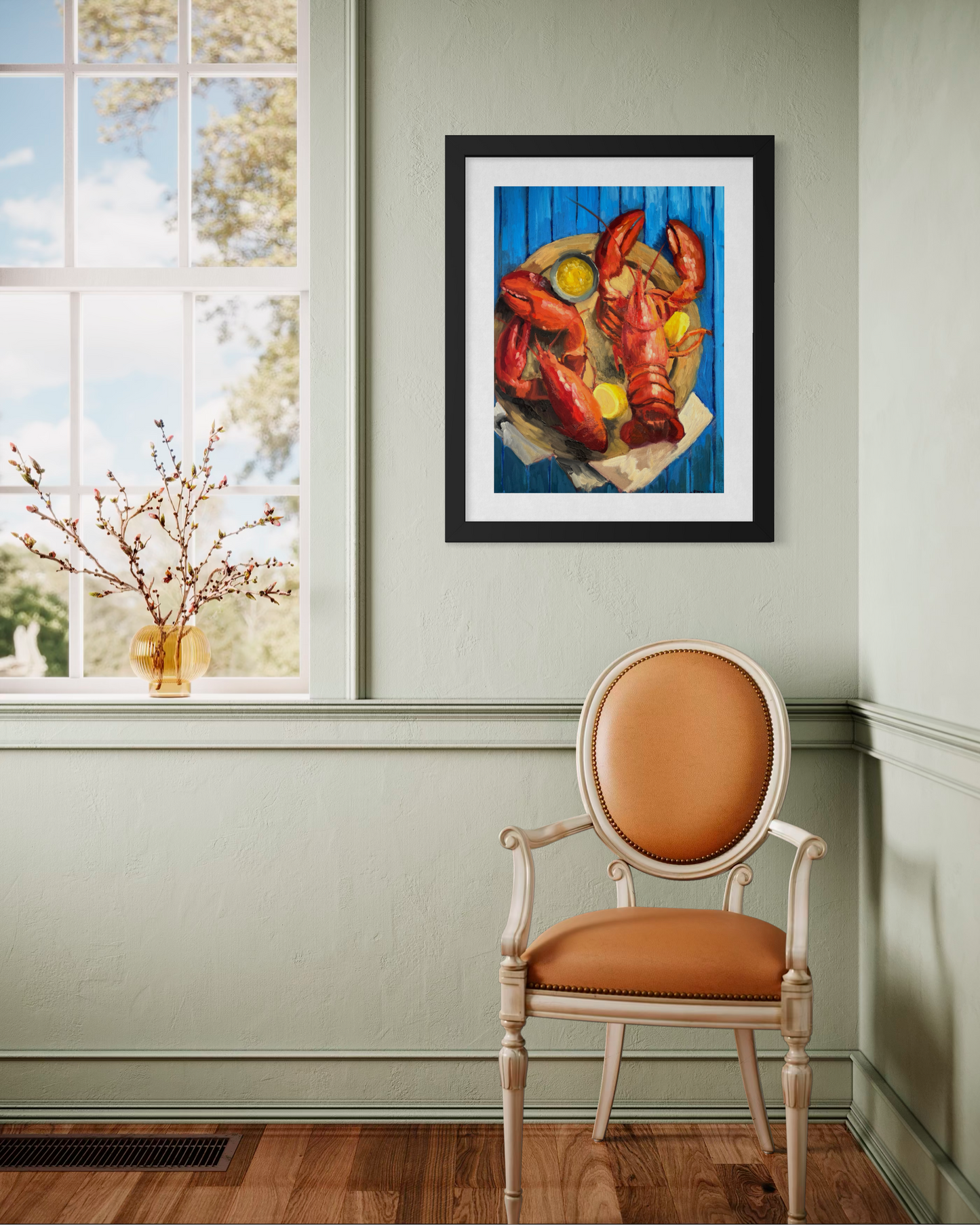 "Catch of the Day" Framed Poster