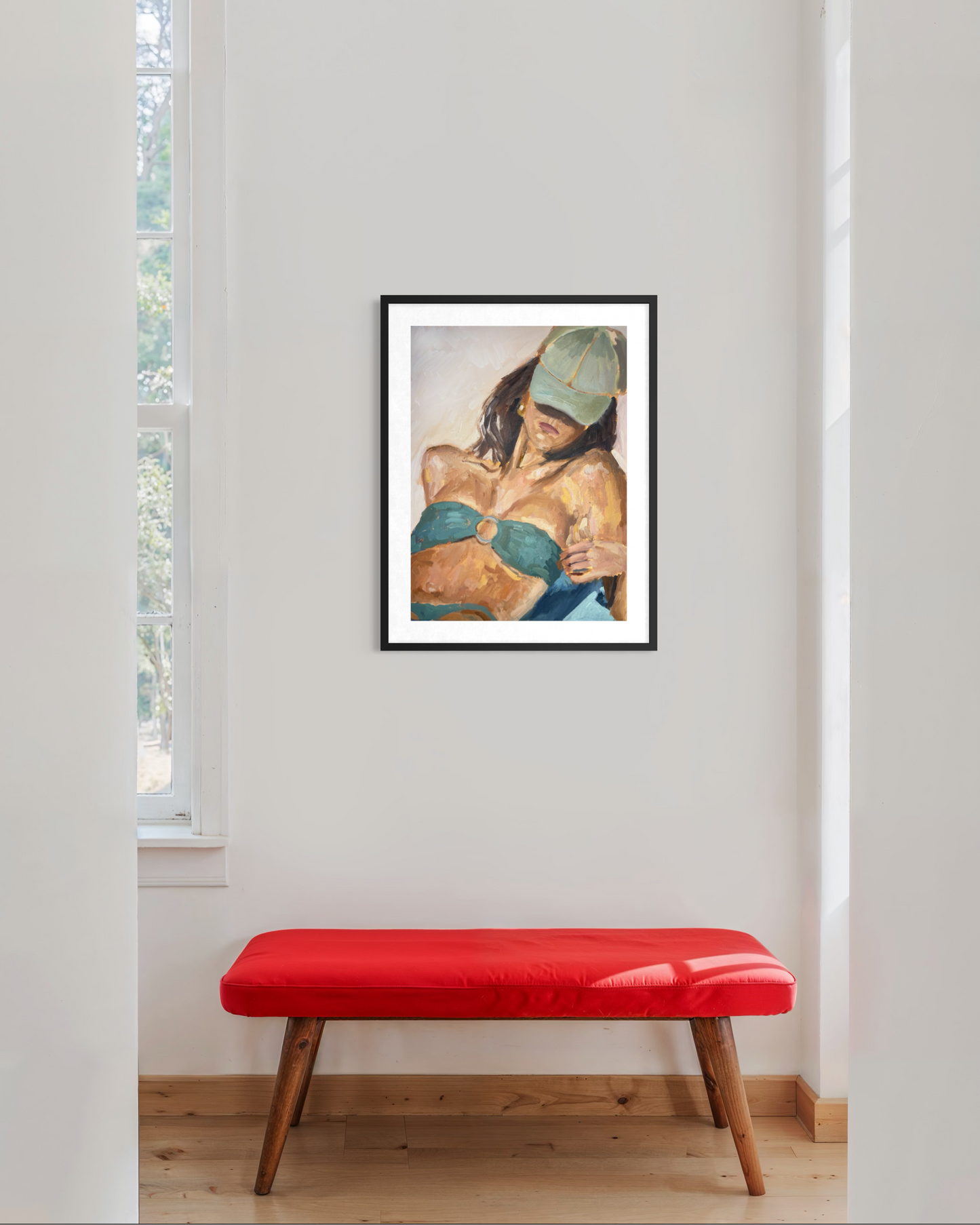 "Do Not Disturb" Framed Print