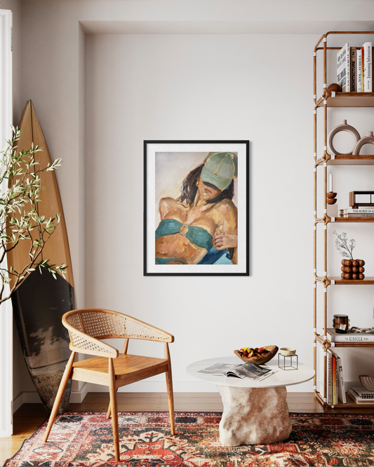 "Heat Wave" Framed Print