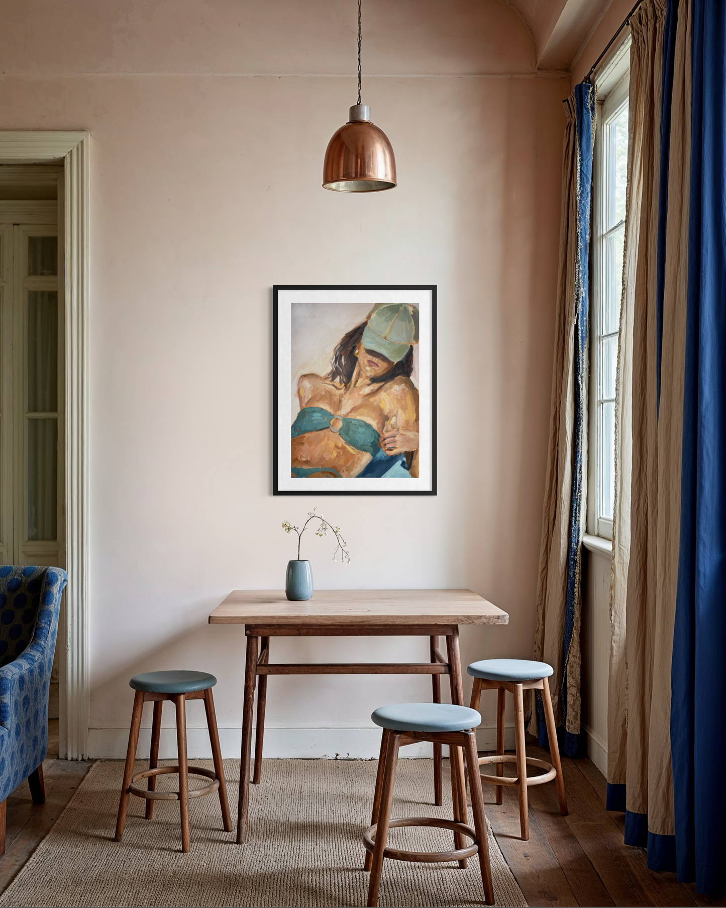 "Do Not Disturb" Framed Print