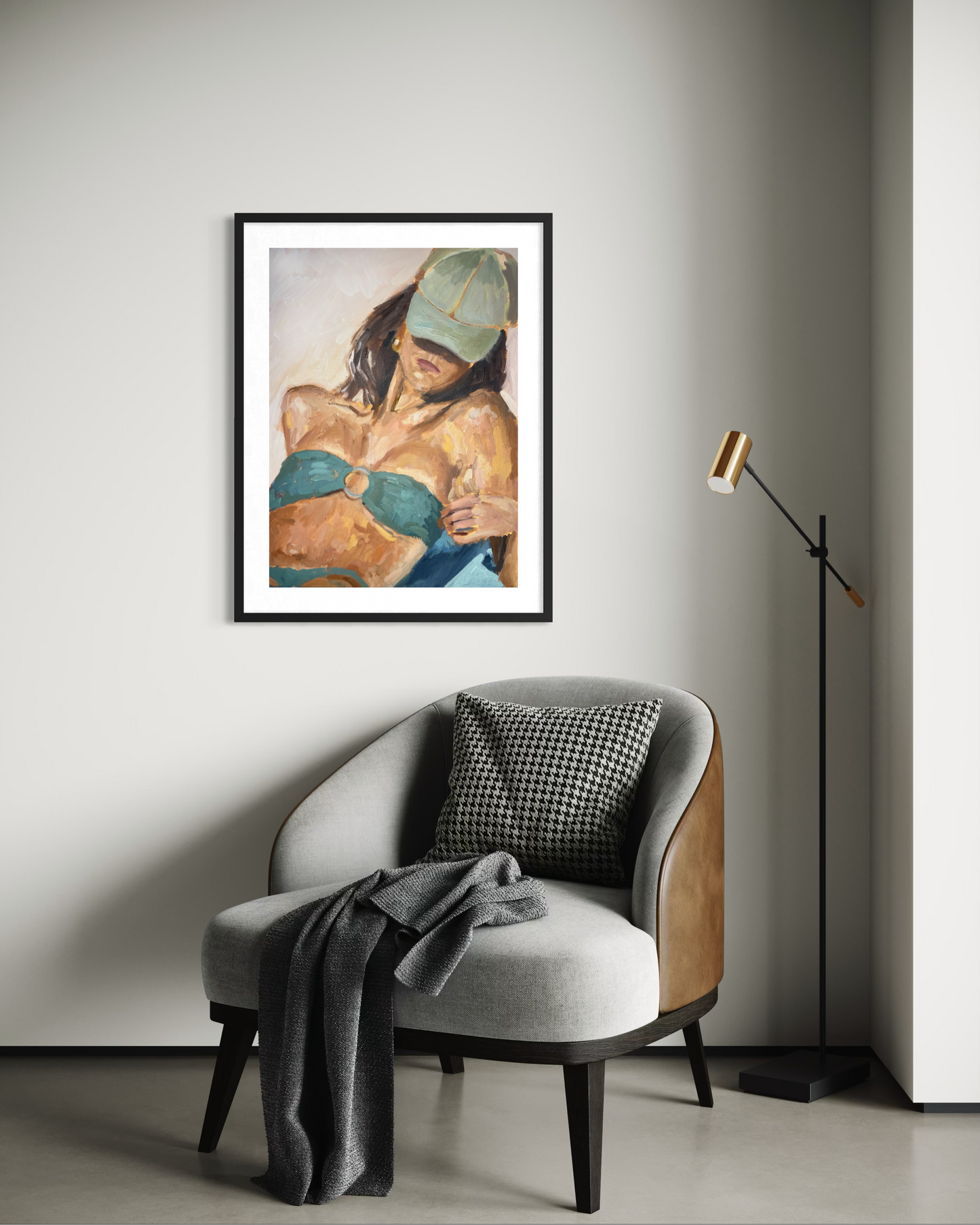"Do Not Disturb" Framed Print