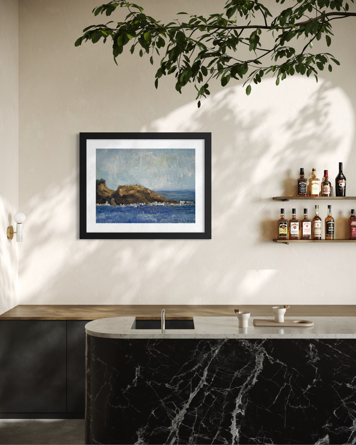 Laguna Bluff Poster