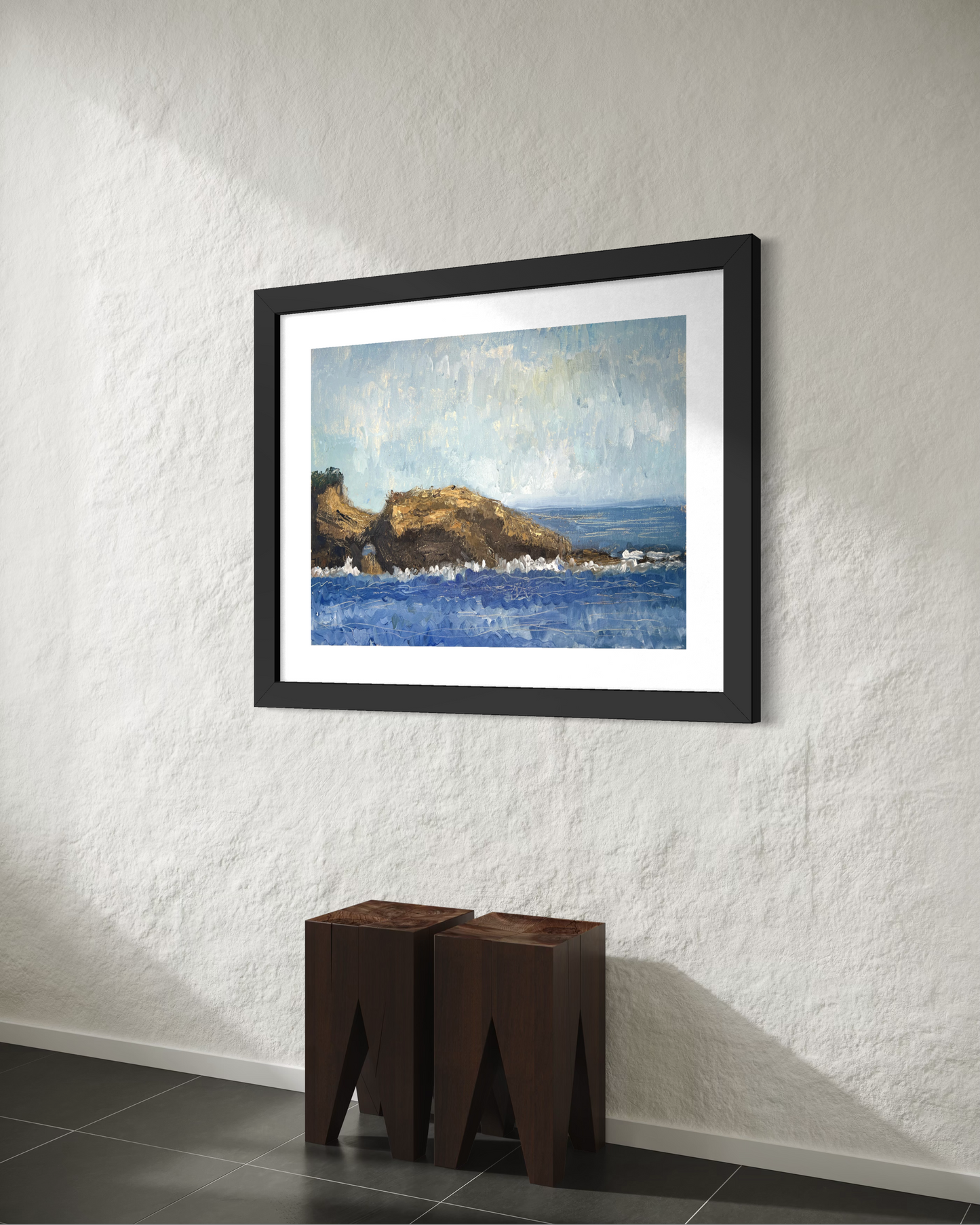 Laguna Bluff Poster
