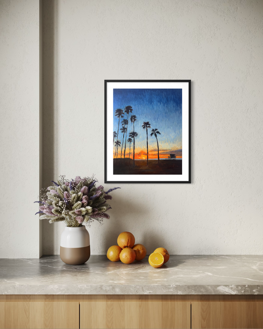 "Last Light in Venice" Poster