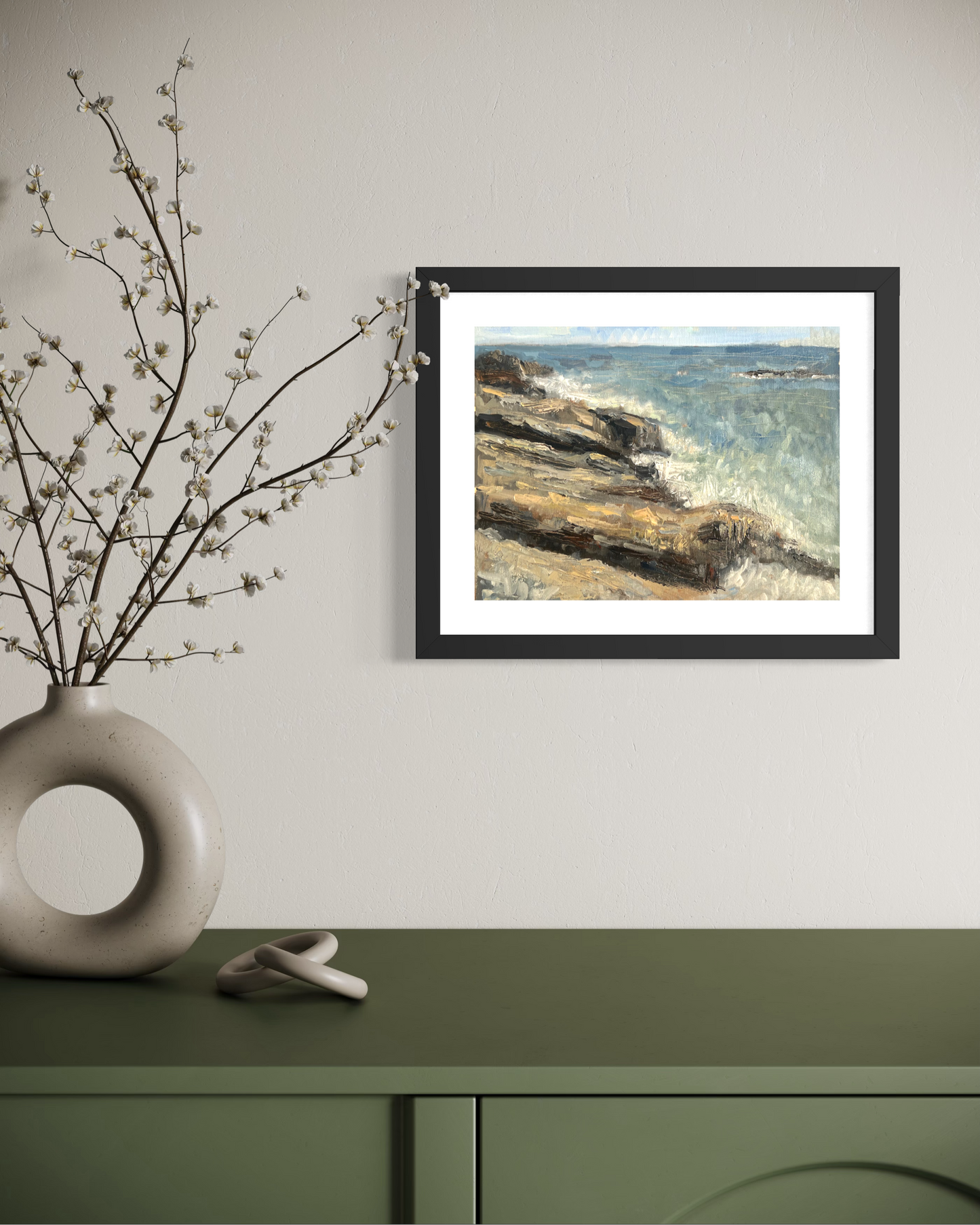 "Rocky Beach" Poster