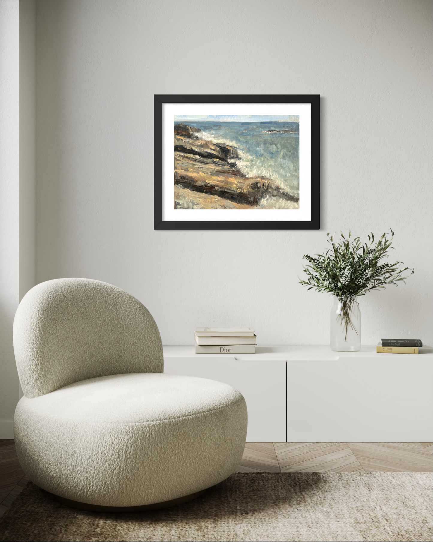 "Rocky Beach" Poster