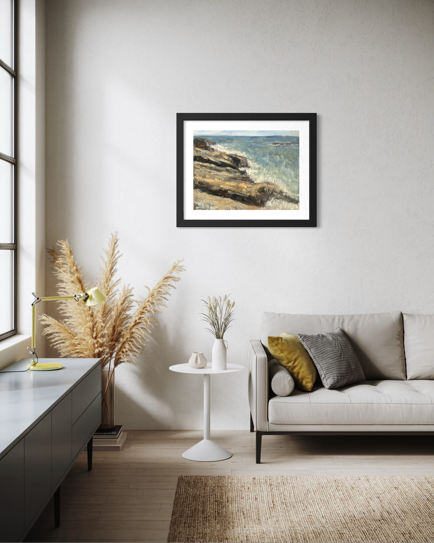 "Rocky Beach" Framed Poster