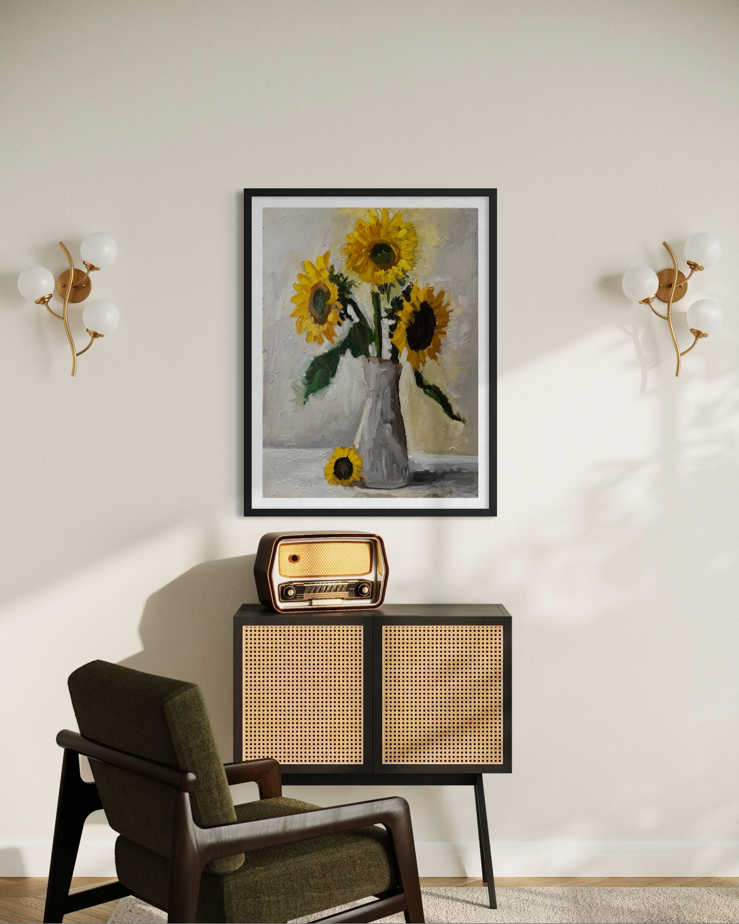 "Sunflowers" Poster