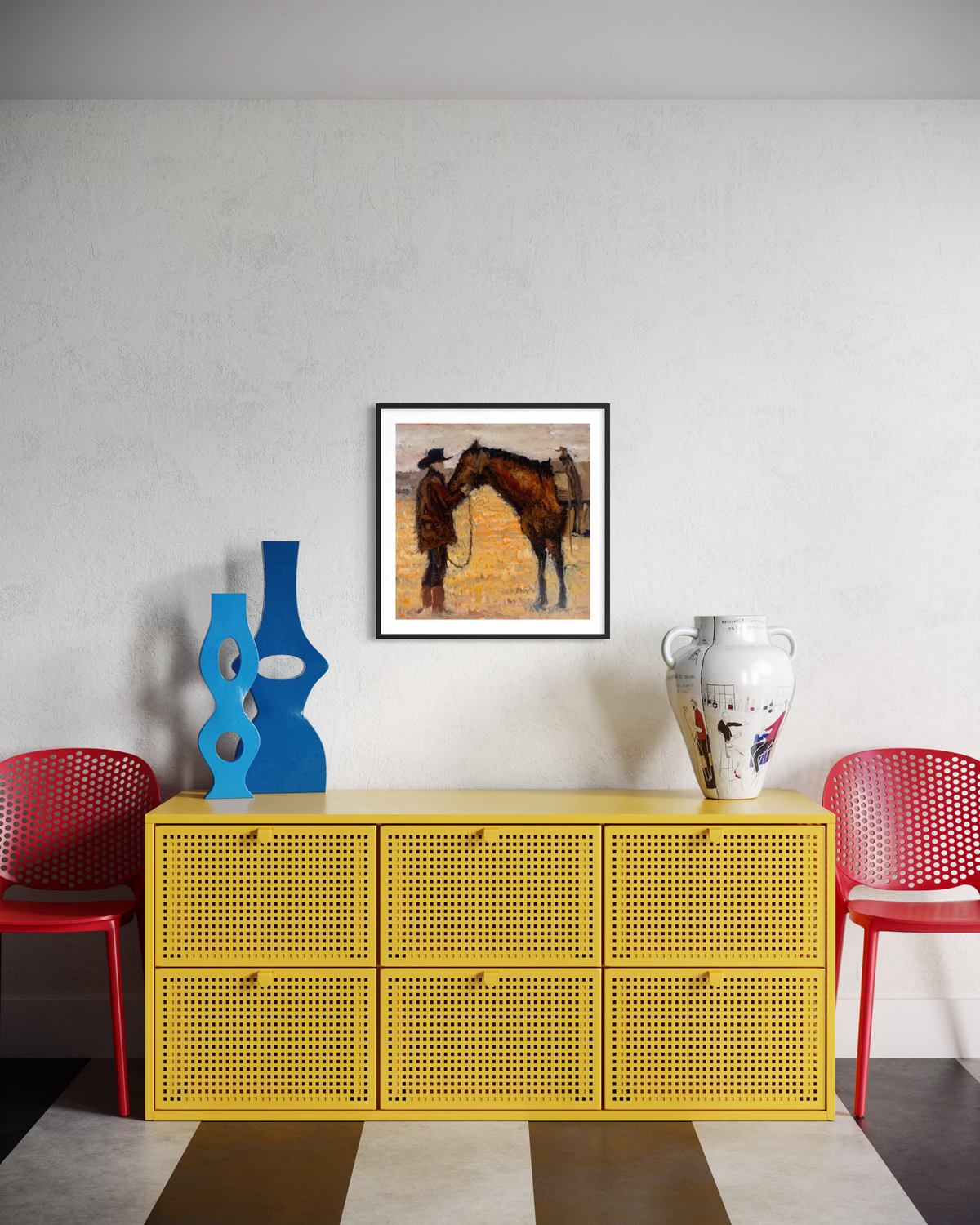 Tethered Souls Framed Print