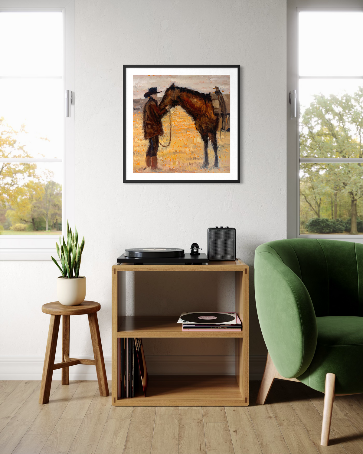 Tethered Souls Framed Print