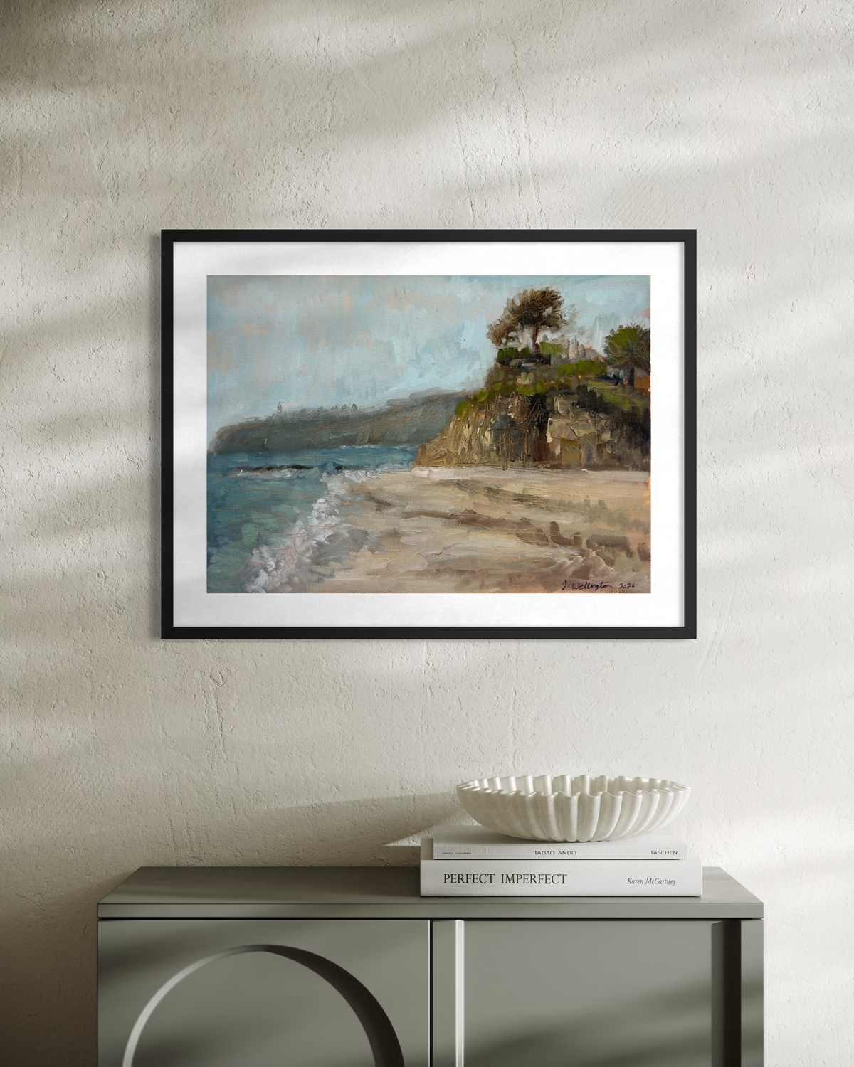 Victoria Beach Poster