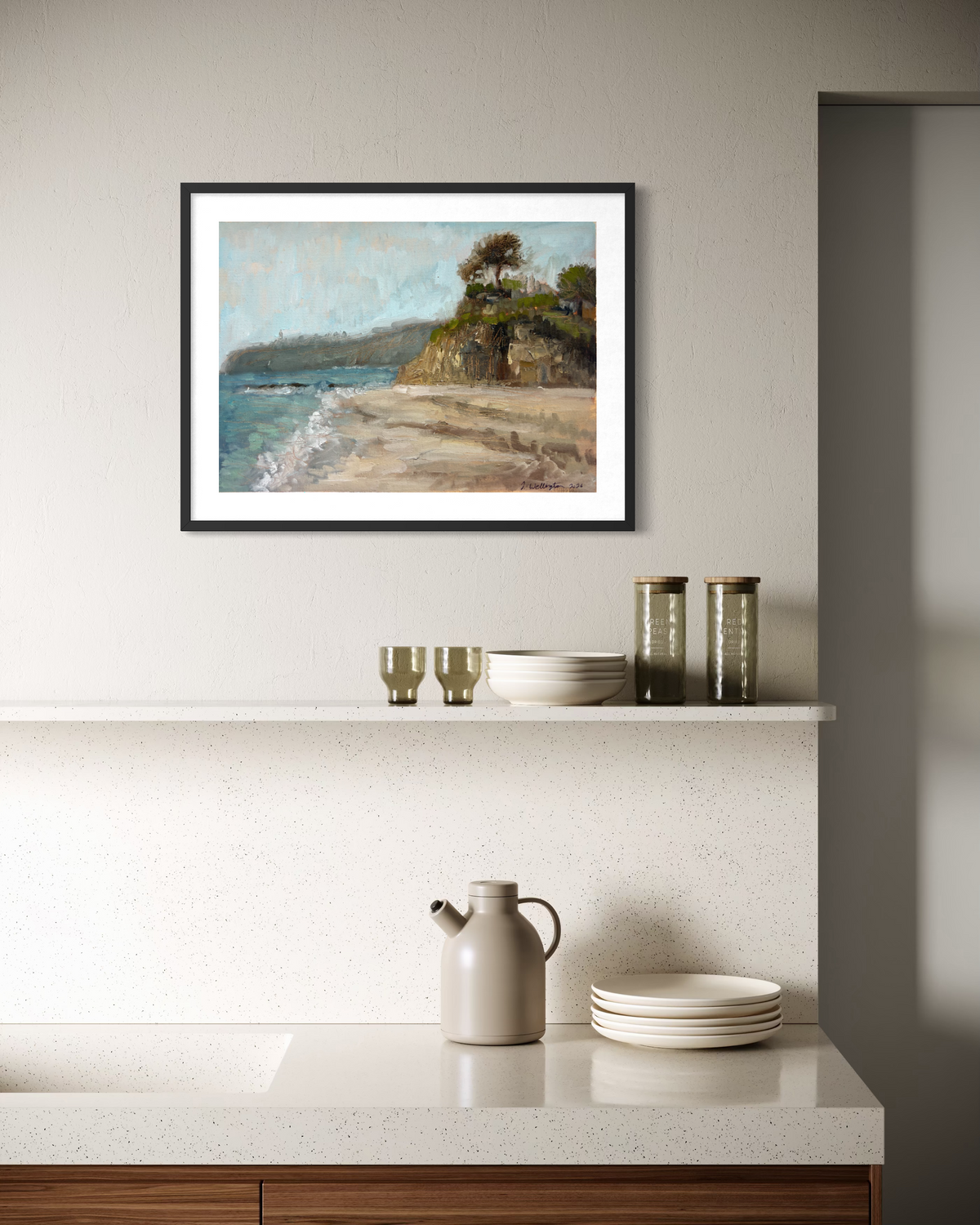 Victoria Beach Poster