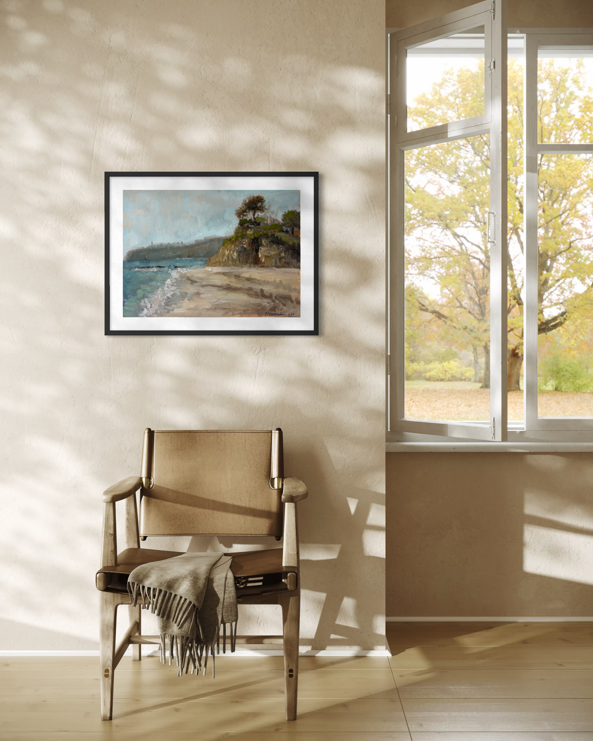 Victoria Beach Poster