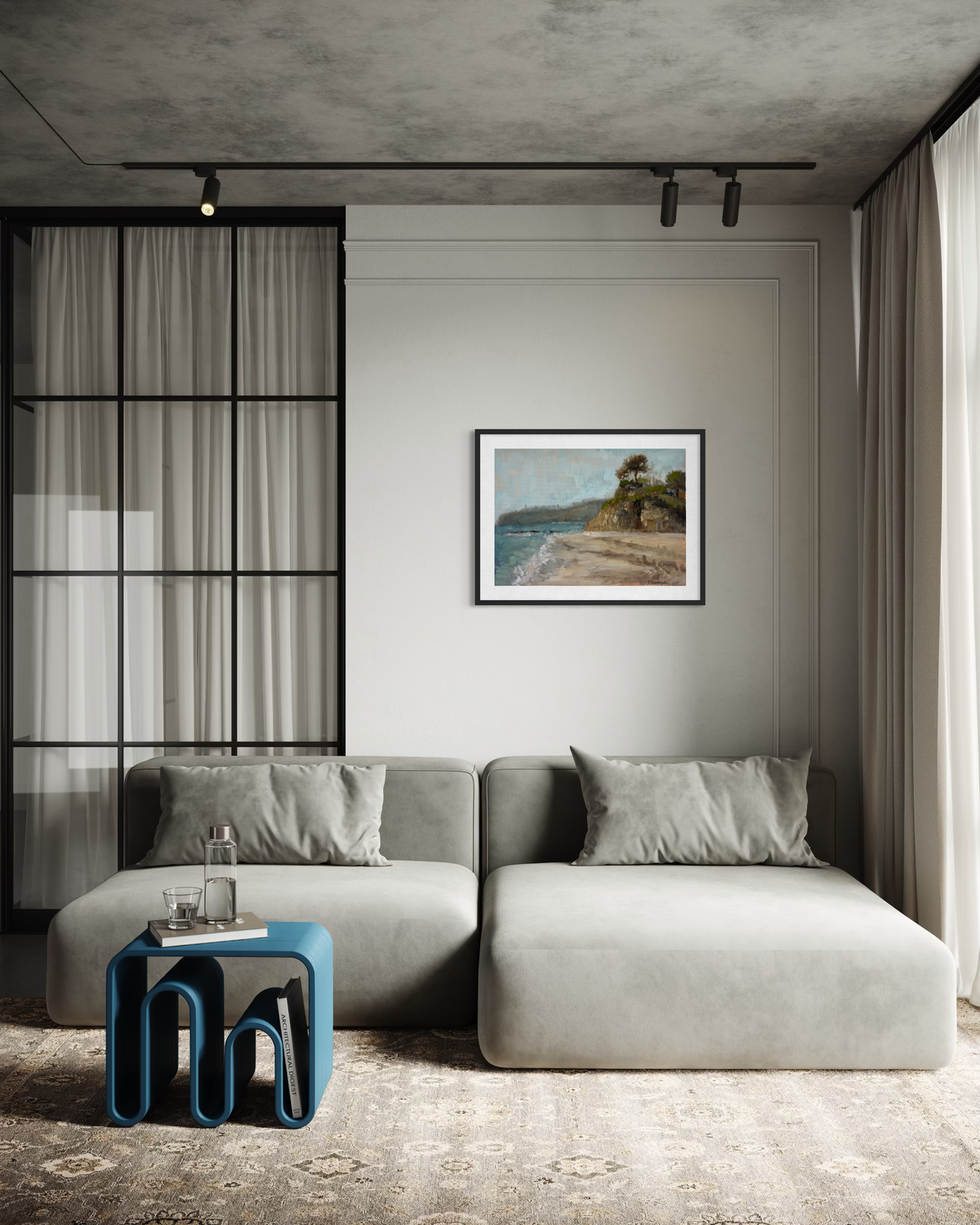 Victoria Beach Poster
