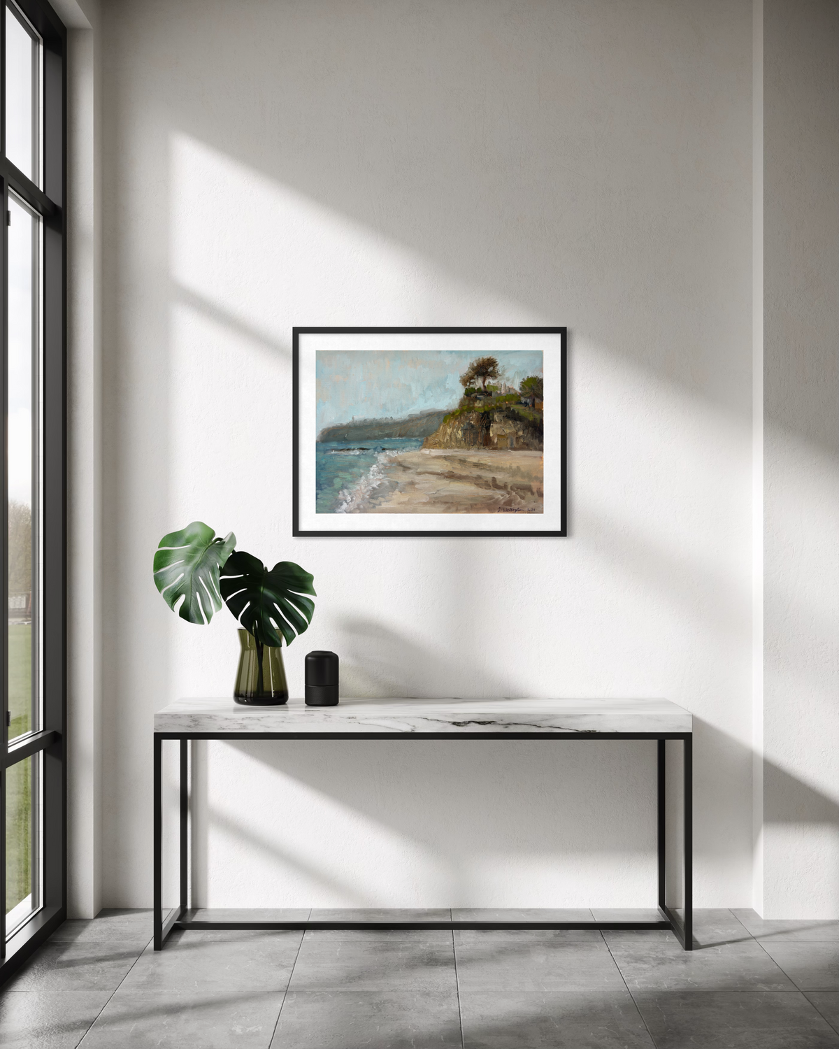 Victoria Beach Framed Poster