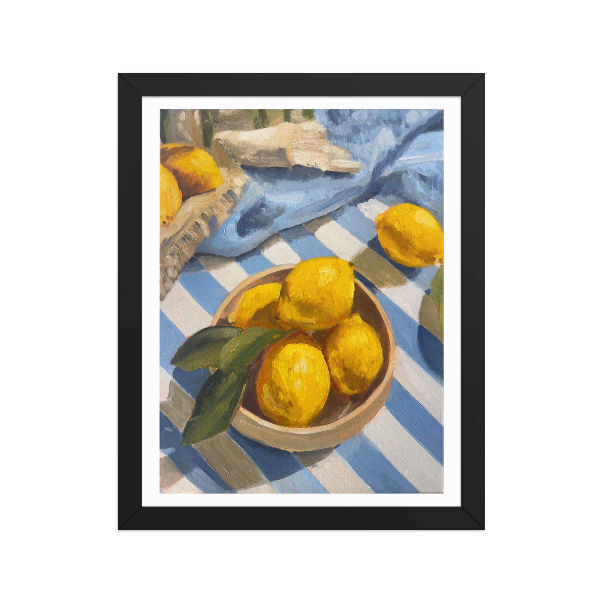 Floral Framed Wall Art | Ready to Hang Art Print | J. Wellington