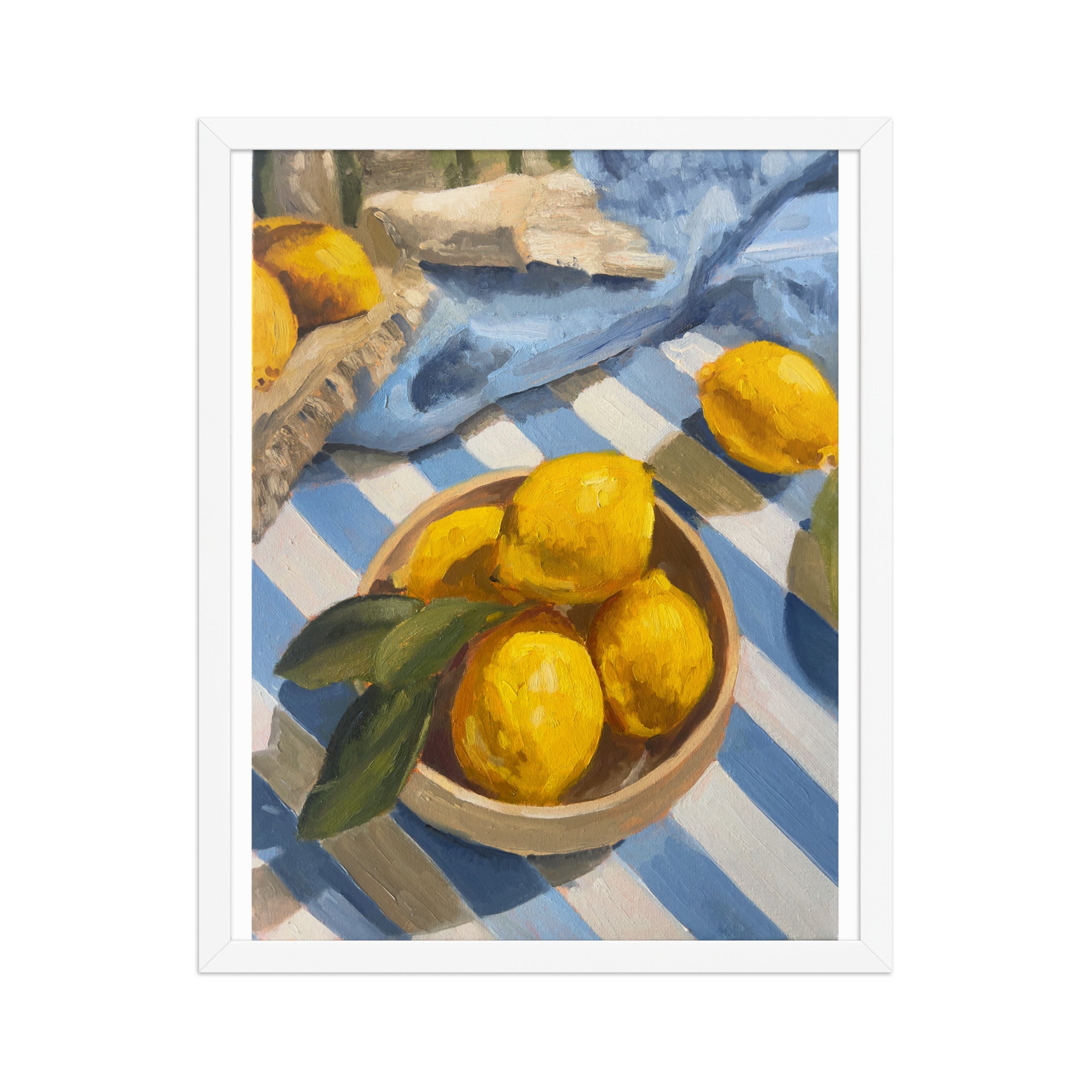 Floral Framed Wall Art | Ready to Hang Art Print | J. Wellington