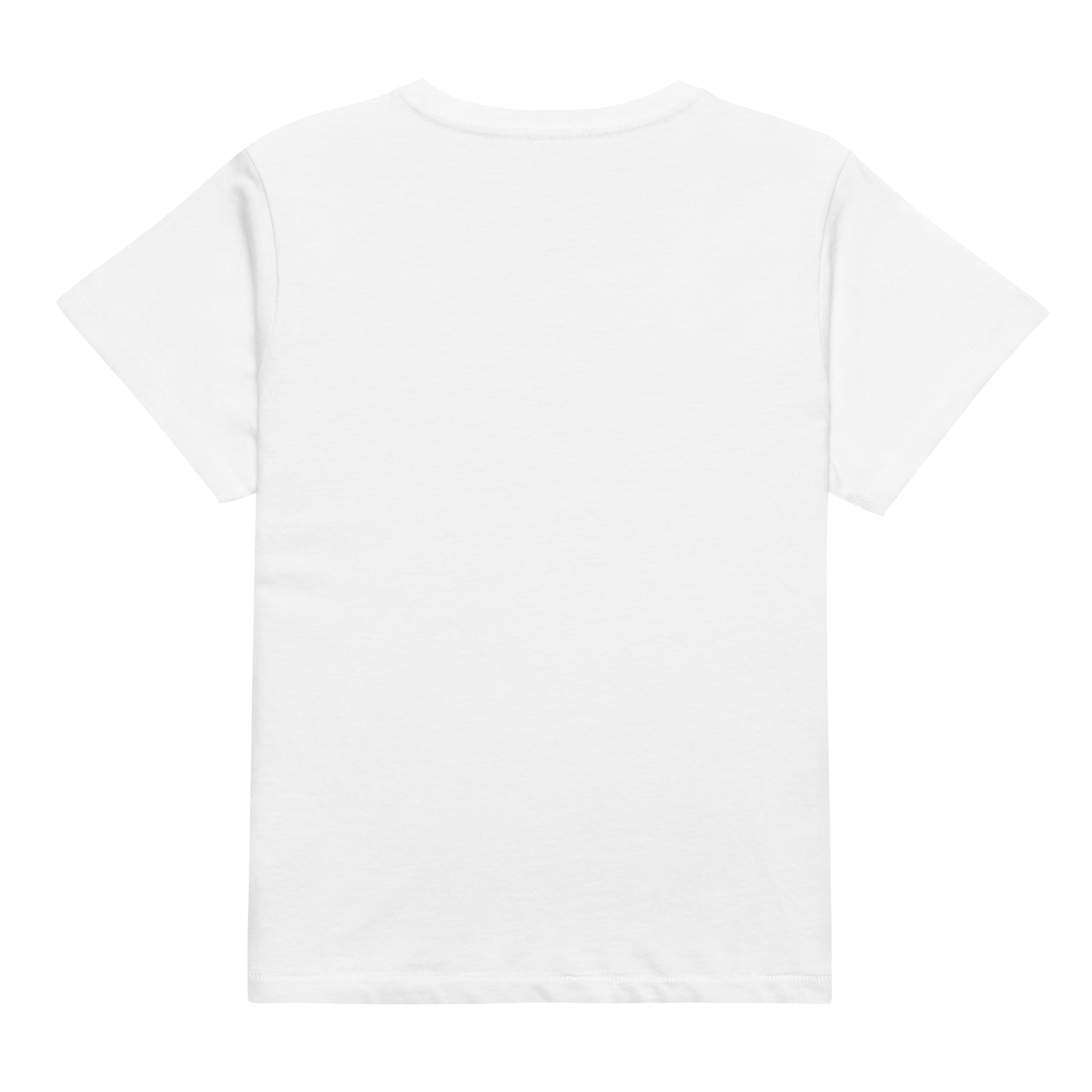 Bless Your Heart Baby Tee — back view on white background